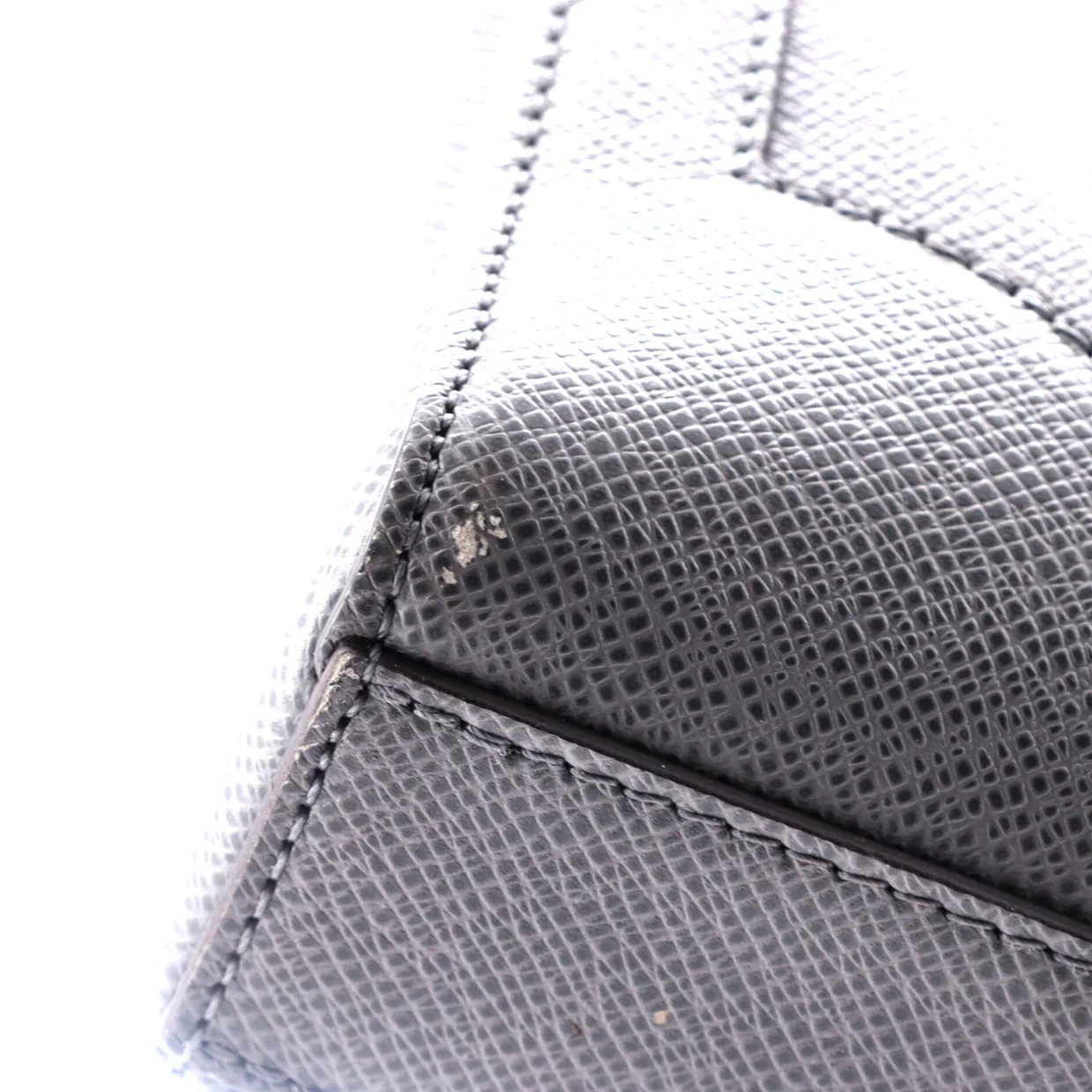 Slim Briefcase Taiga Leather - Deep Luxury