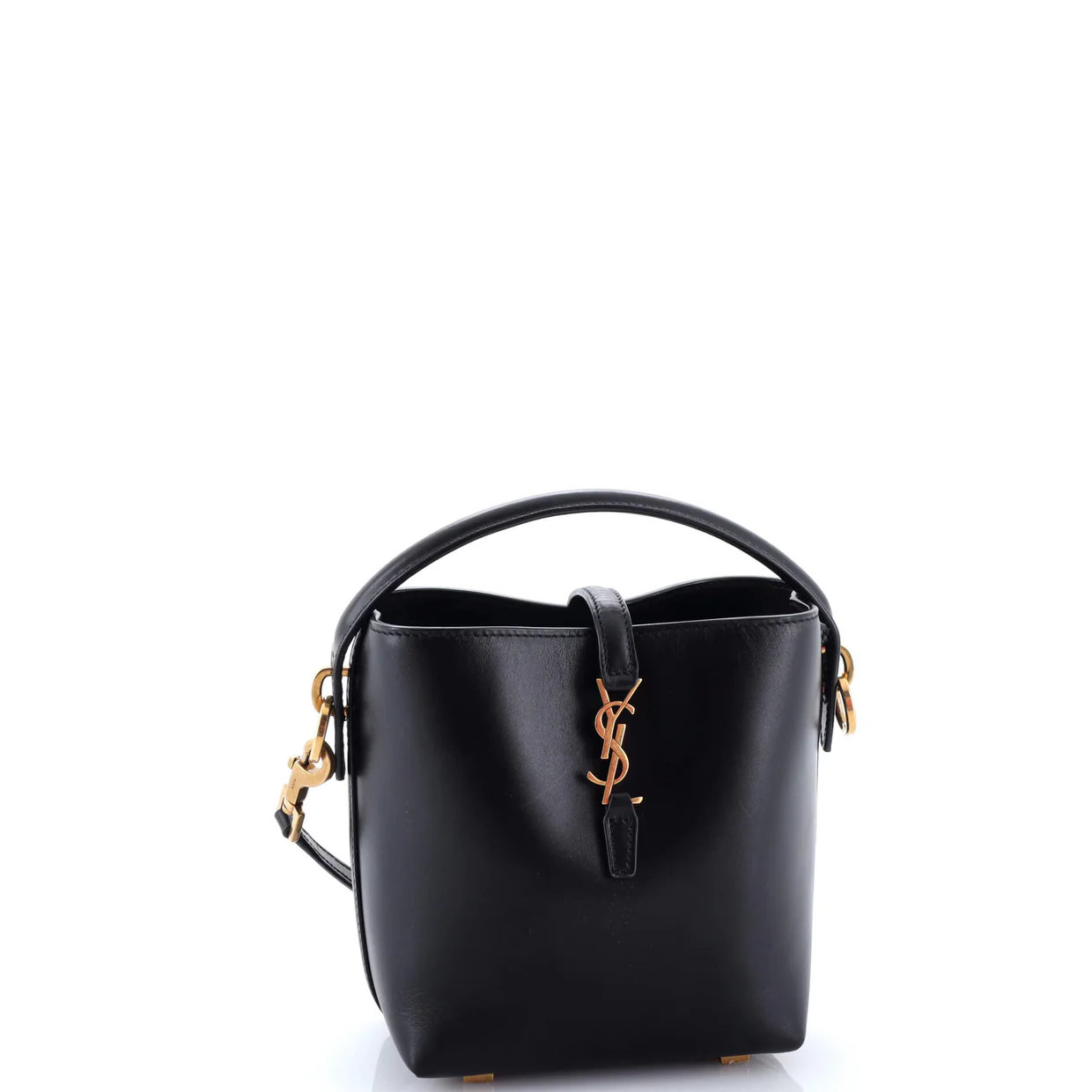 Le 37 Bucket Bag Leather Mini - Deep Luxury