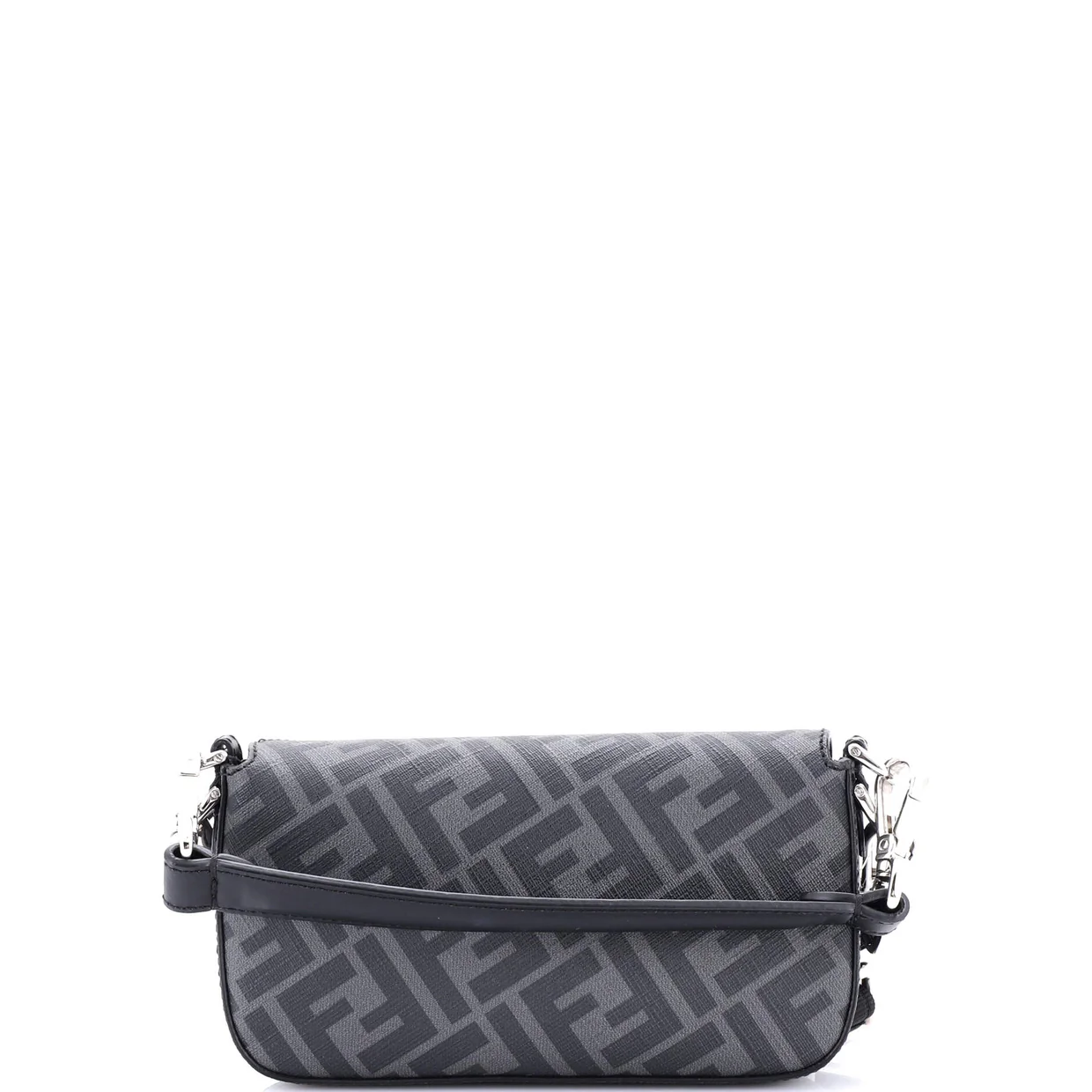 Baguette NM Bag Zucca Coated Canvas and Leather Mini - Deep Luxury