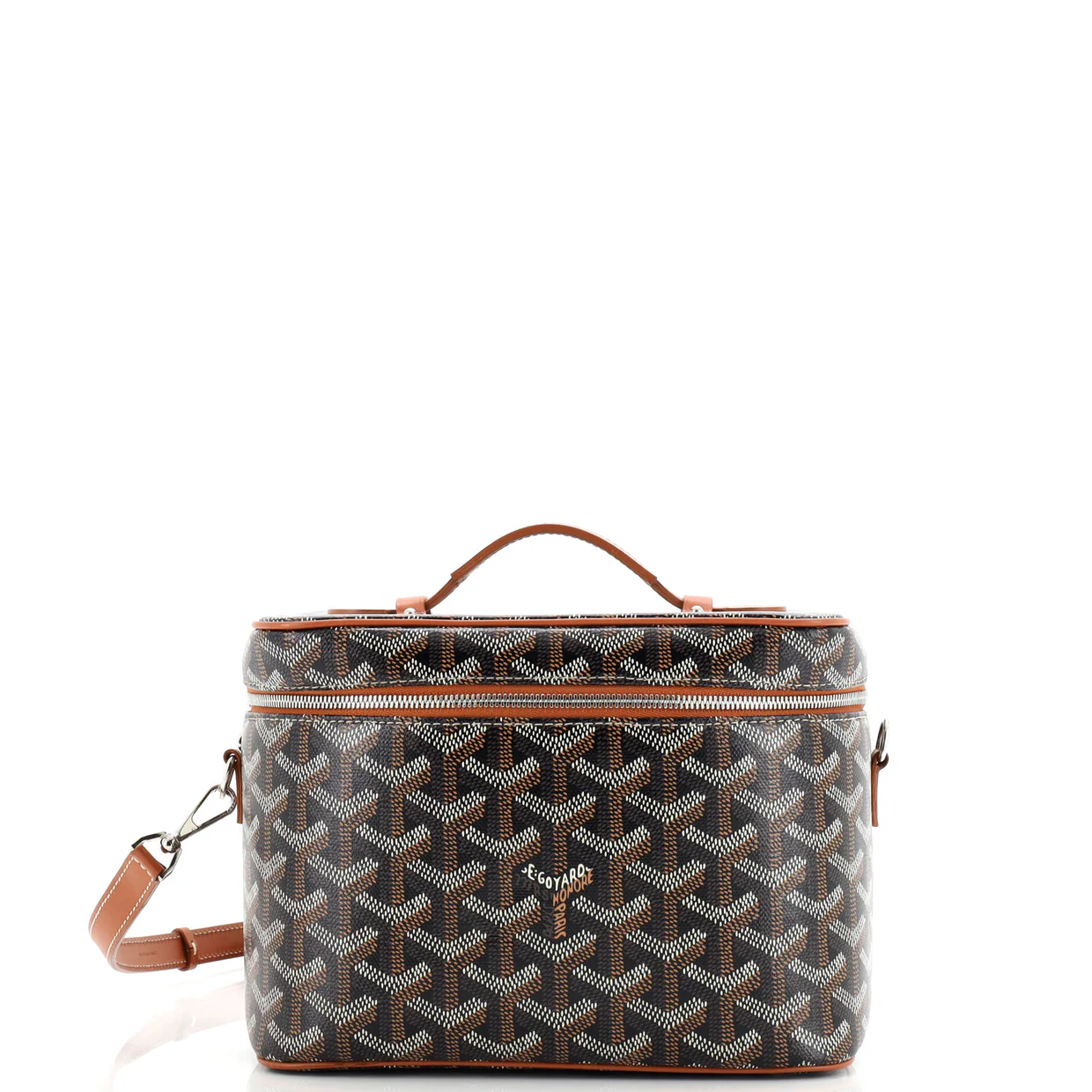 Muse Vanity Case Coated Canvas - Deep Luxury