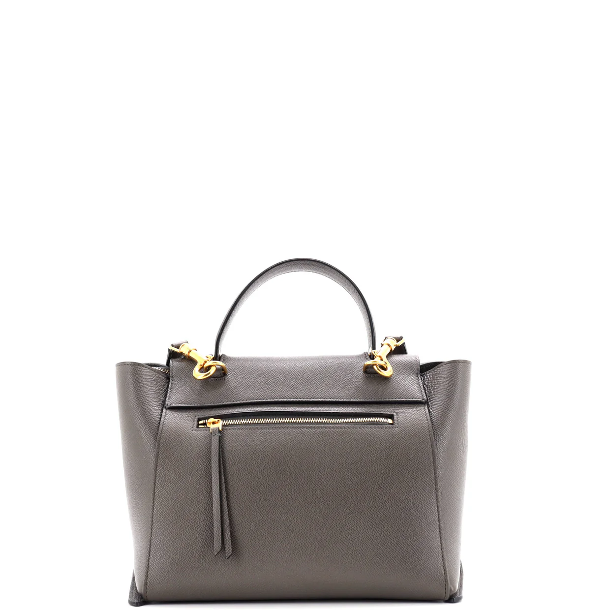 Belt Bag Textured Leather Micro - Deep Luxury