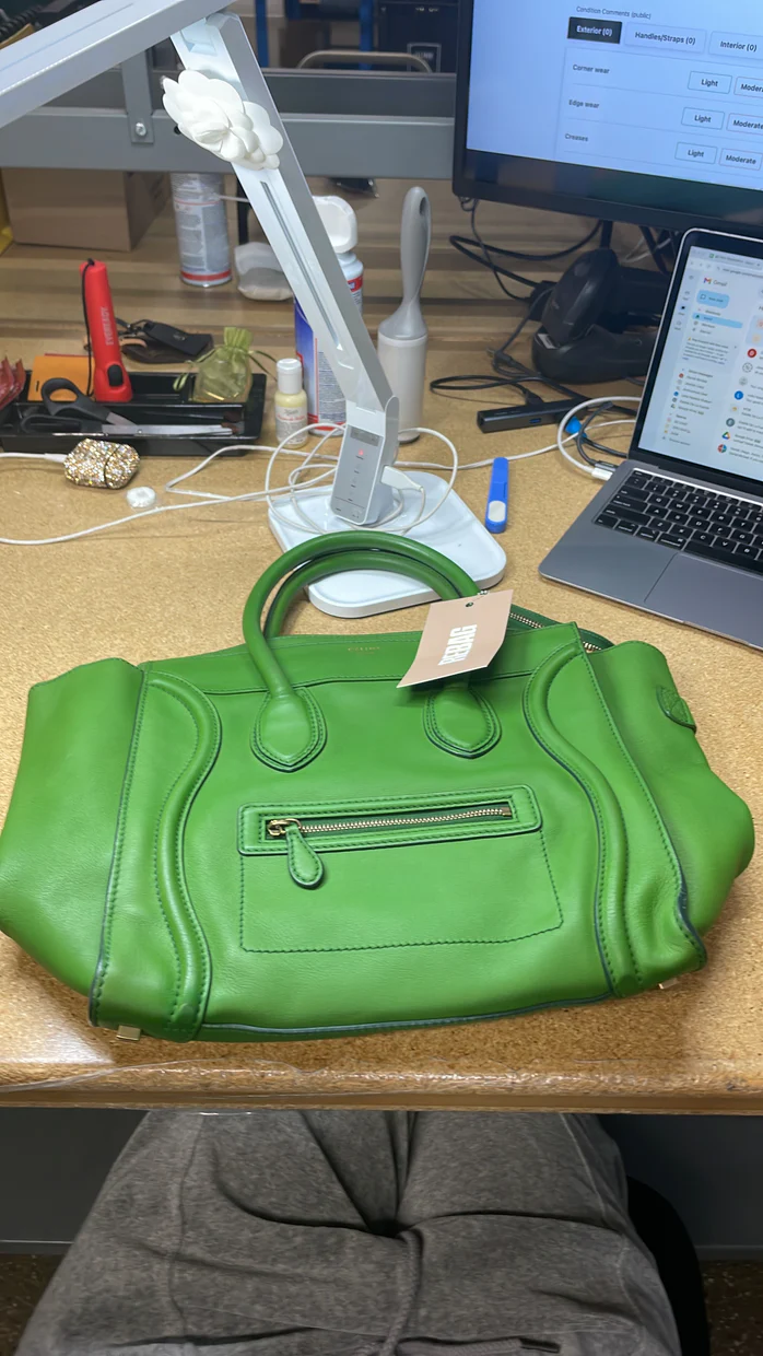 Luggage Bag Smooth Leather Mini - Deep Luxury