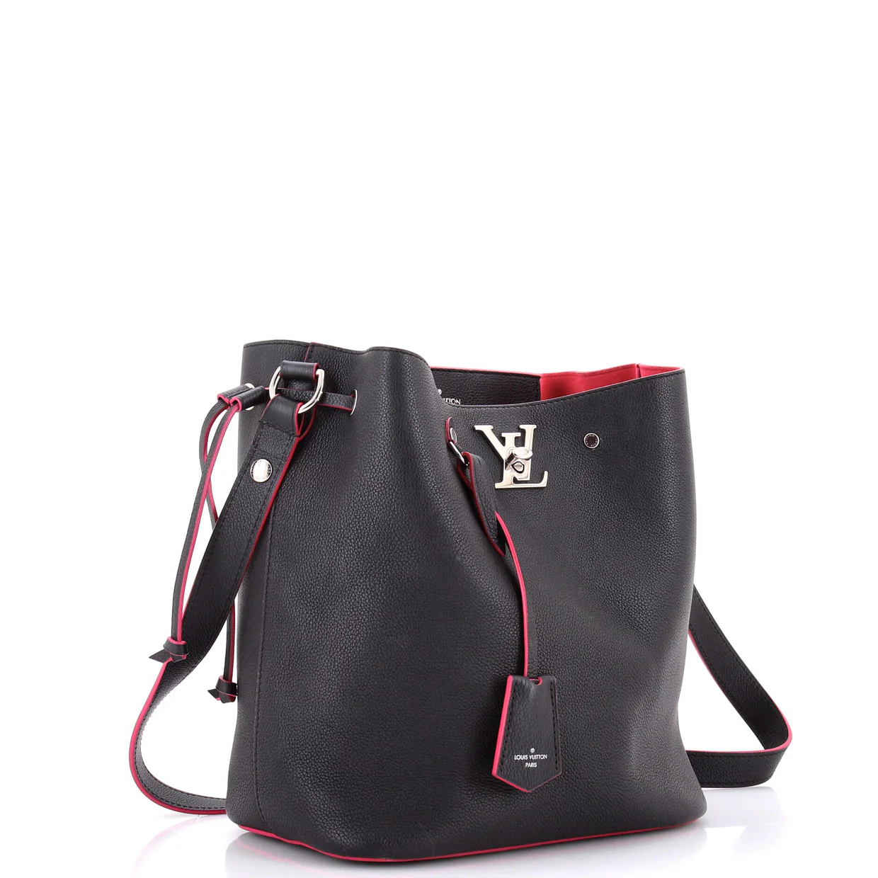 Lockme Bucket Bag Leather - Deep Luxury
