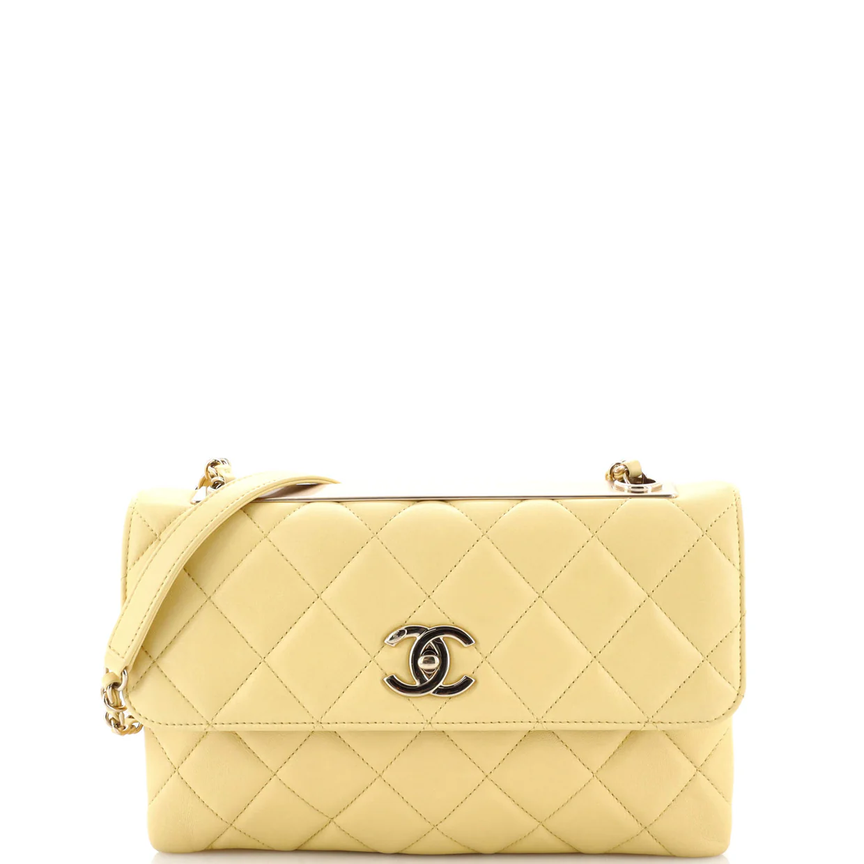 Trendy CC Flap Bag Quilted Lambskin Medium - Deep Luxury