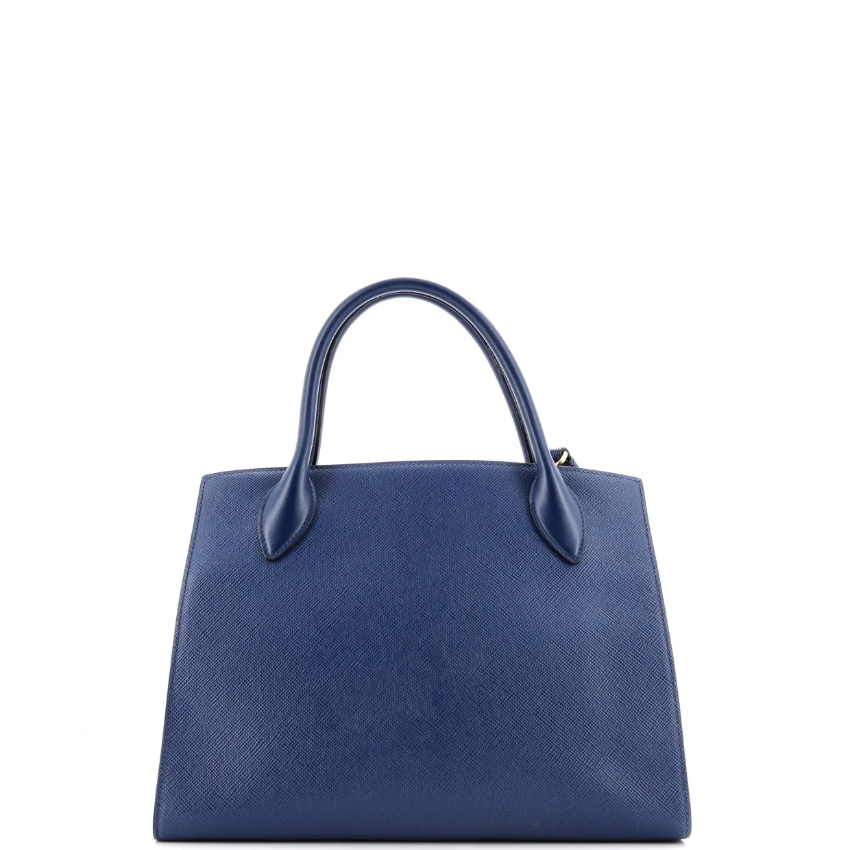 Monochrome Tote Saffiano with City Calf Medium - Deep Luxury
