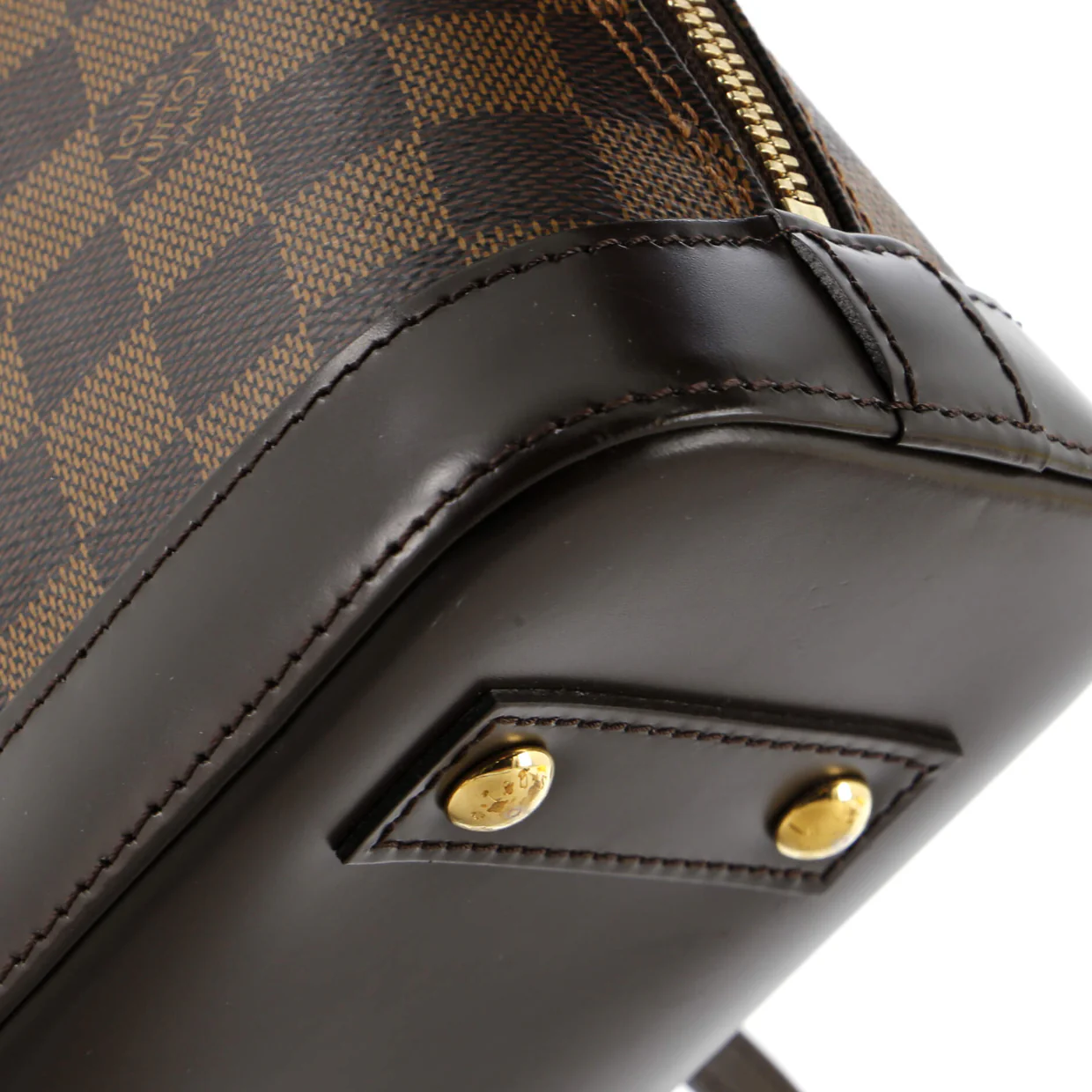 Alma Handbag Damier BB - Deep Luxury