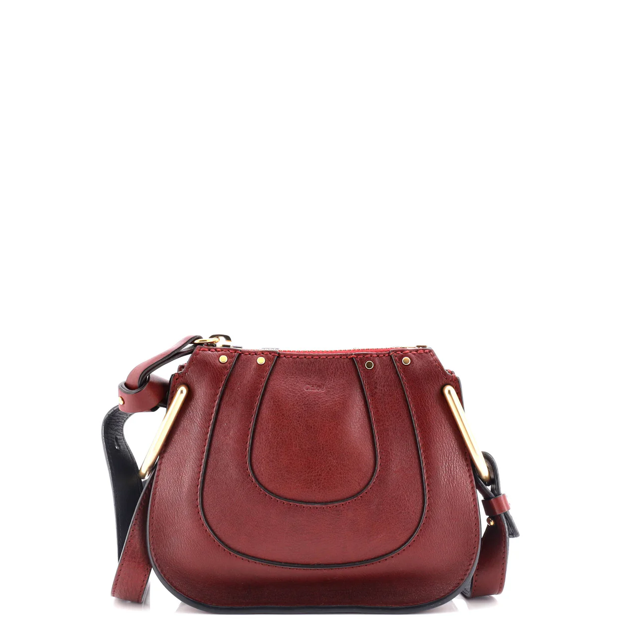 Hayley Hobo Leather Nano - Deep Luxury