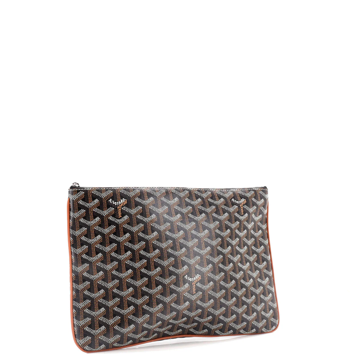 Senat Zip Pouch Coated Canvas MM - Deep Luxury