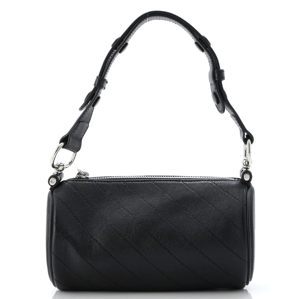 Blondie Shoulder Bag Diagonal Quilted Leather Mini - Deep Luxury