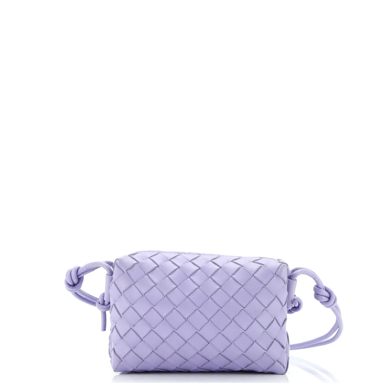 Loop Crossbody Bag Intrecciato Nappa Mini - Deep Luxury