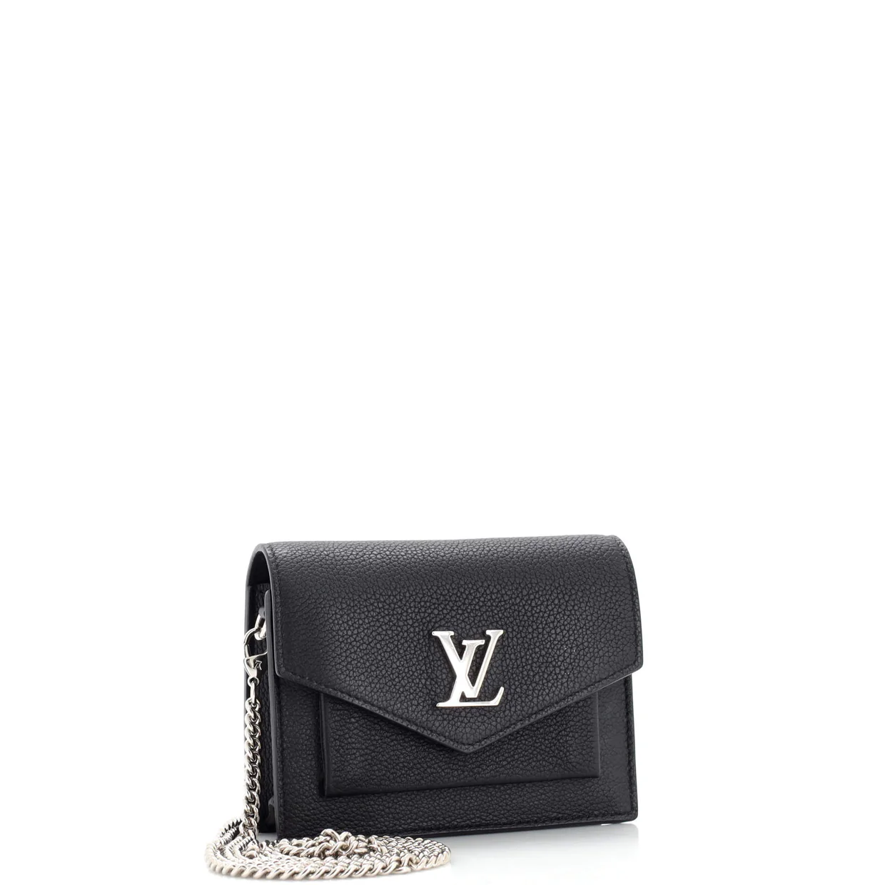 Mylockme Chain Pochette Leather Mini - Deep Luxury