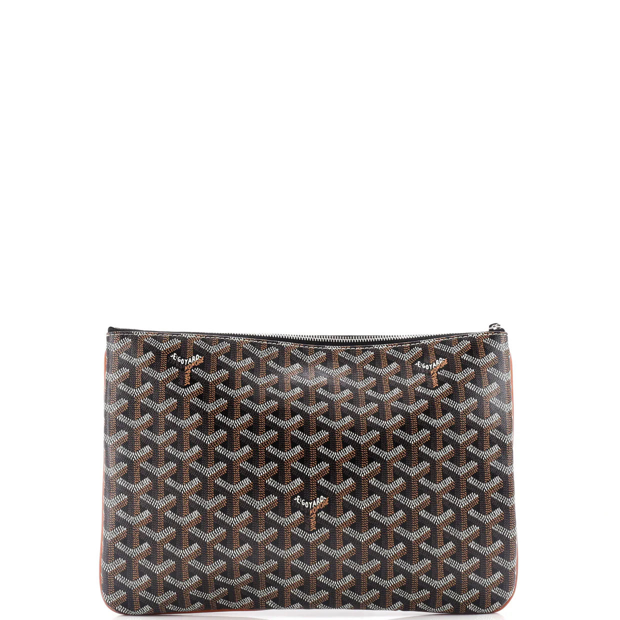 Senat Zip Pouch Coated Canvas MM - Deep Luxury