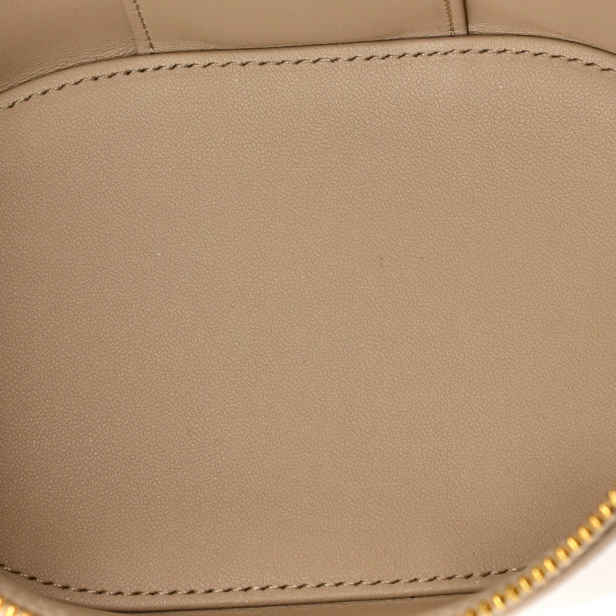 CD Signature Vanity Case Leather Small - Deep Luxury