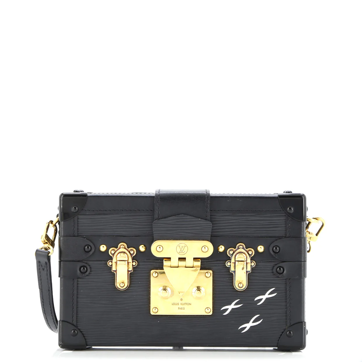 Petite Malle Handbag Epi Leather - Deep Luxury