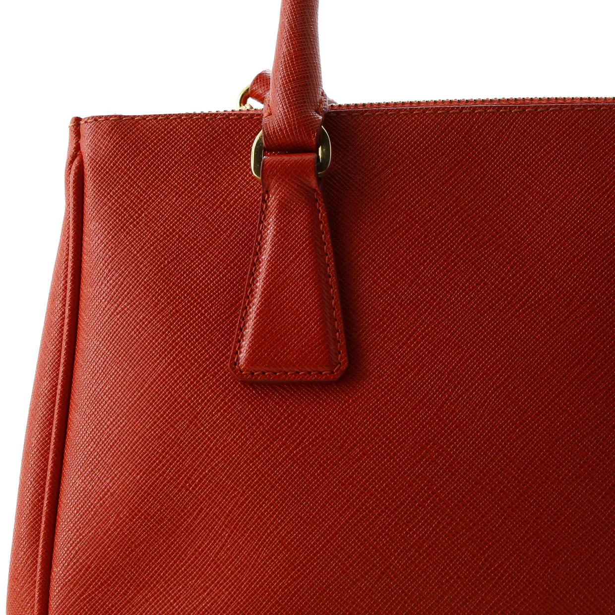 Double Zip Lux Tote Saffiano Leather Mini - Deep Luxury