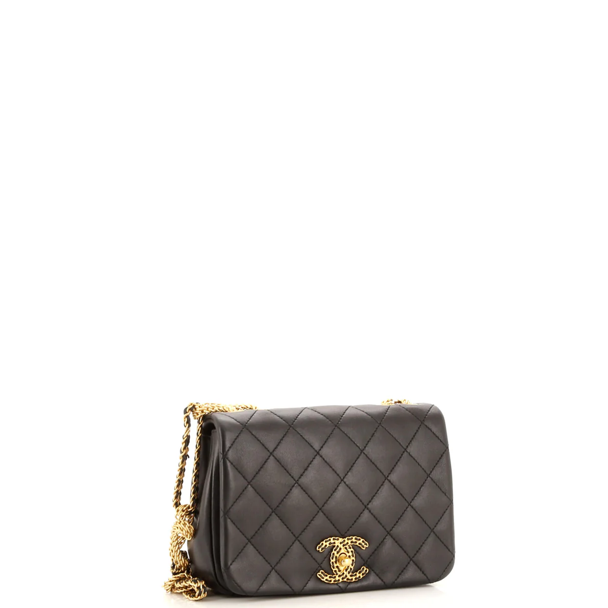 On And On Full Flap Bag Quilted Lambskin Small - Deep Luxury