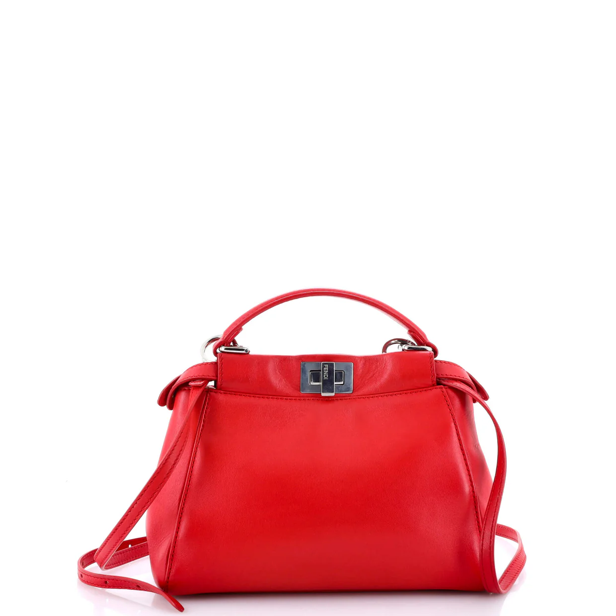 Peekaboo Bag Leather Mini - Deep Luxury
