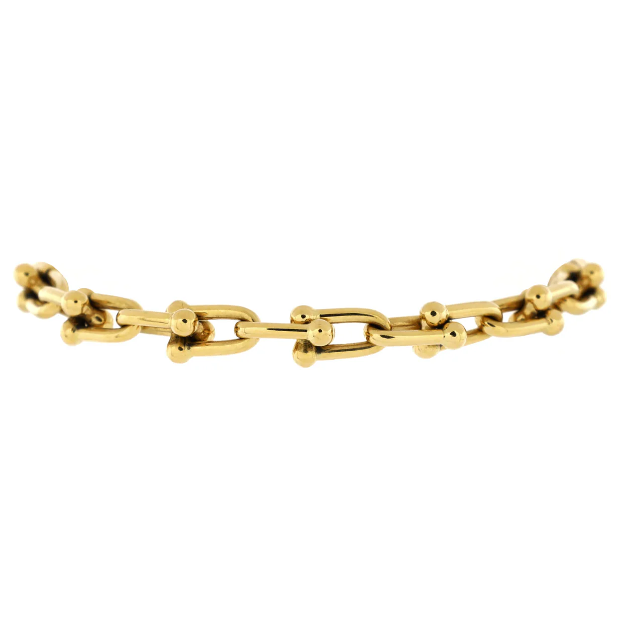 HardWear Link Bracelet 18K Yellow Gold Small - Deep Luxury