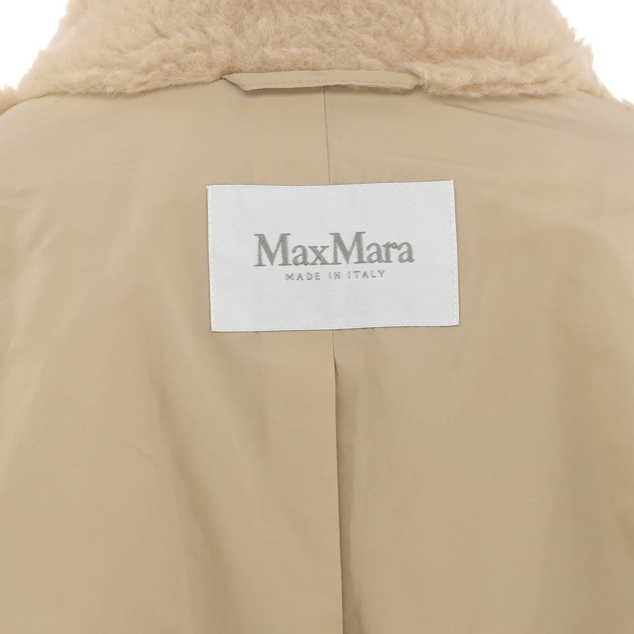 Women's Teddy Bear Icon Coat Alpaca Blend - Deep Luxury