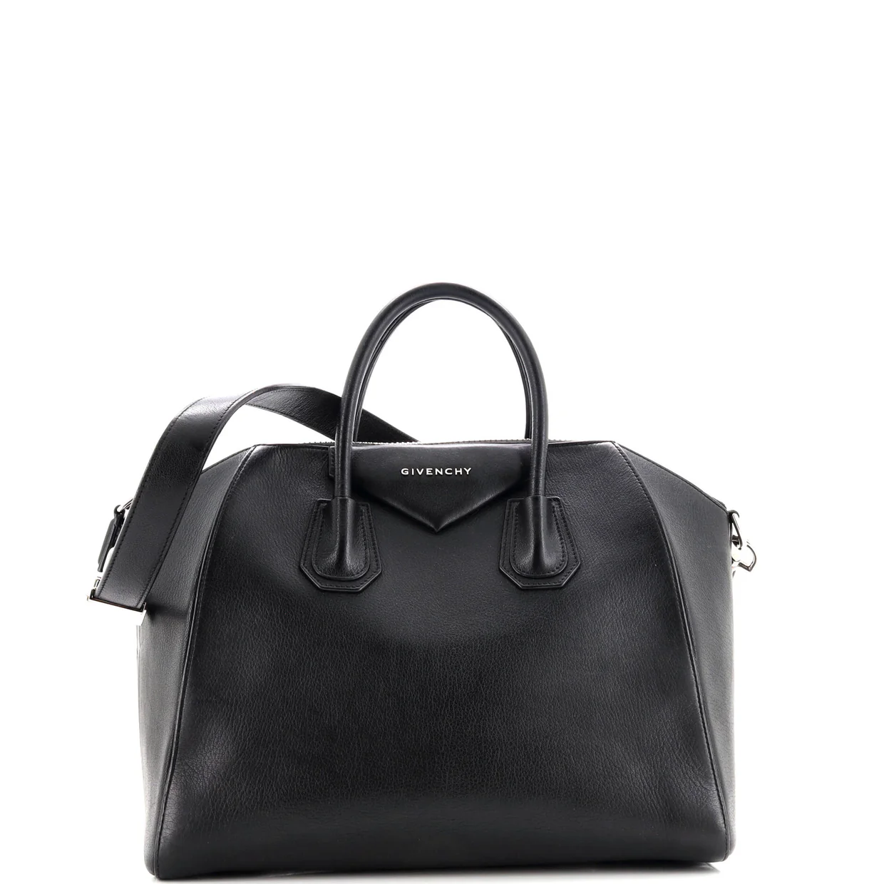 Antigona Bag Leather Medium - Deep Luxury