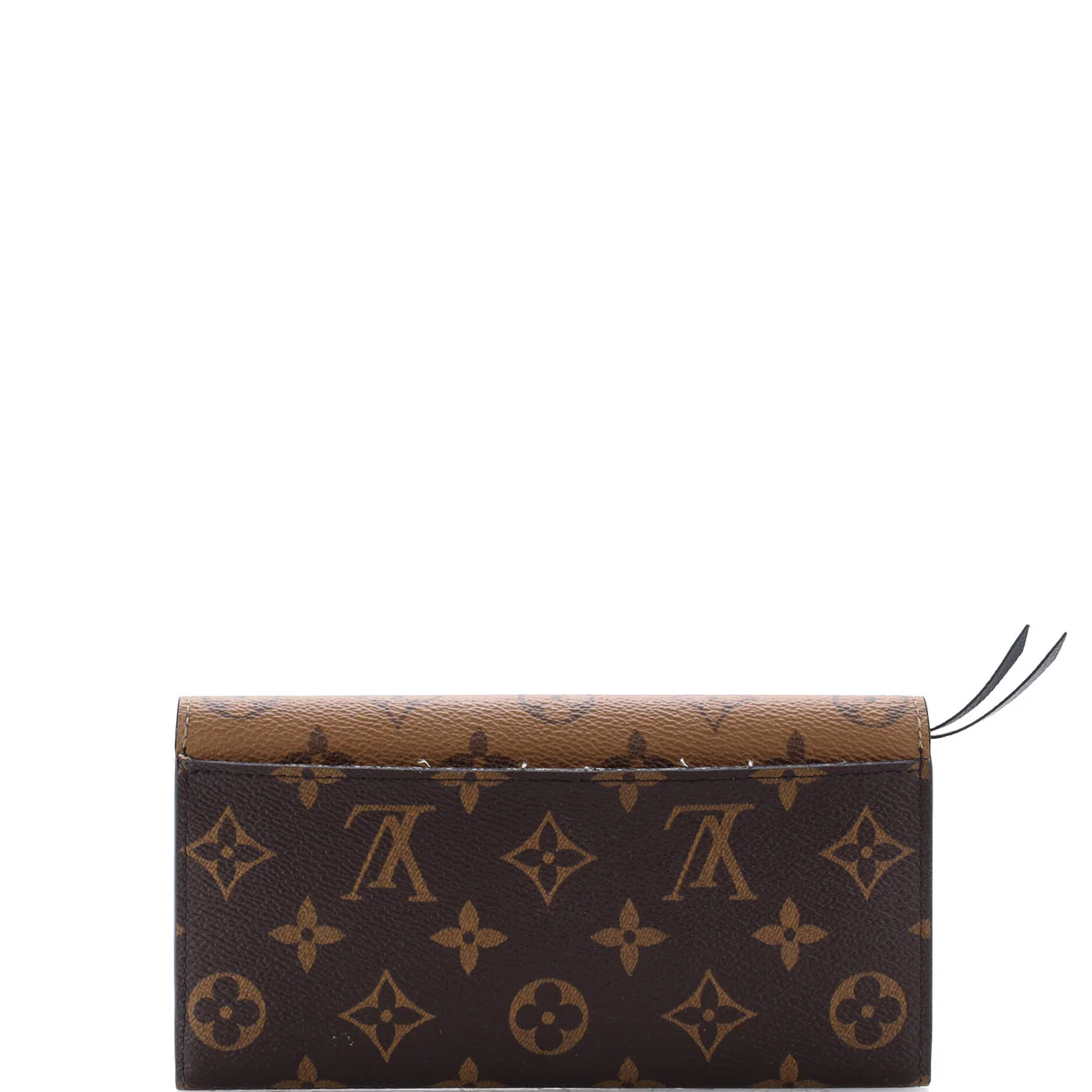 Emilie Wallet Reverse Monogram Canvas - Deep Luxury