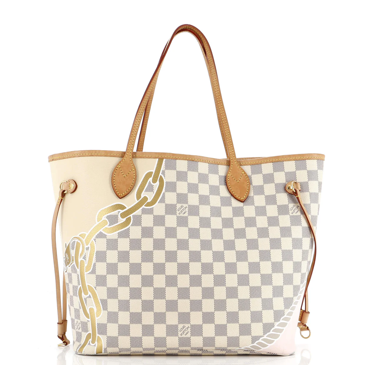 Neverfull NM Tote Limited Edition Nautical Damier MM - Deep Luxury