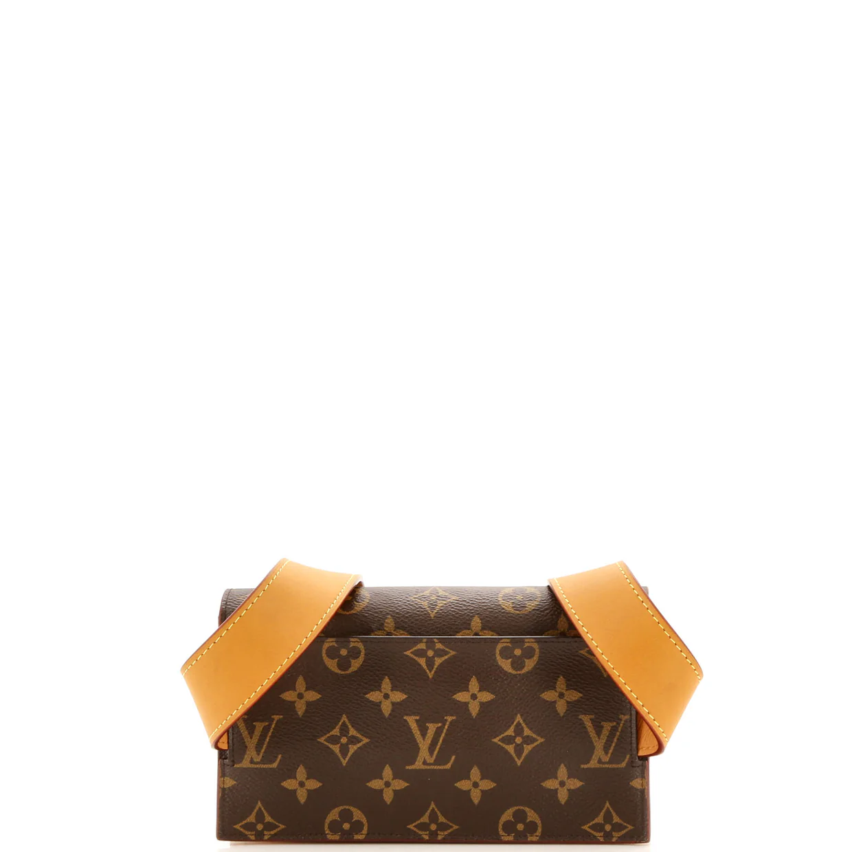 S Lock Belt Pouch Monogram Canvas - Deep Luxury