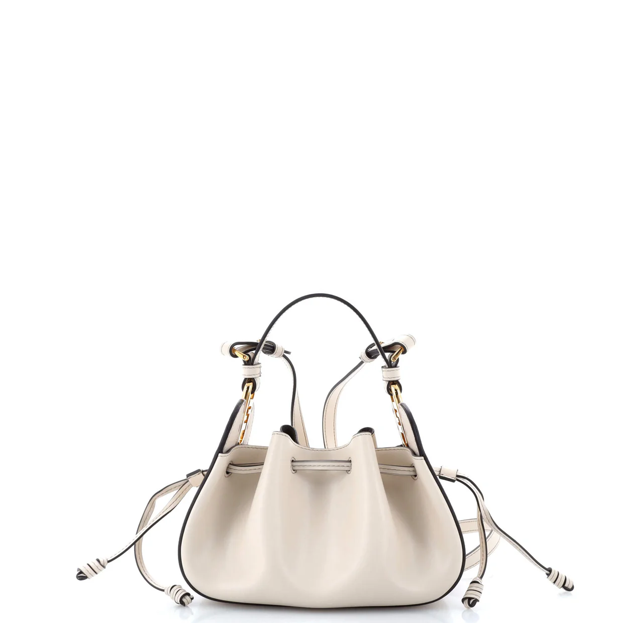 Pomodorino Bucket Bag Leather Mini - Deep Luxury