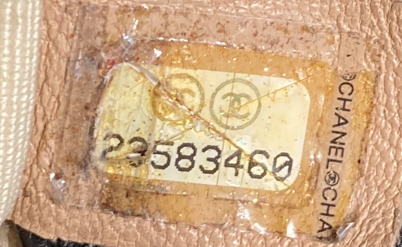 Label Click Flap Bag Quilted Calfskin Large - Deep Luxury