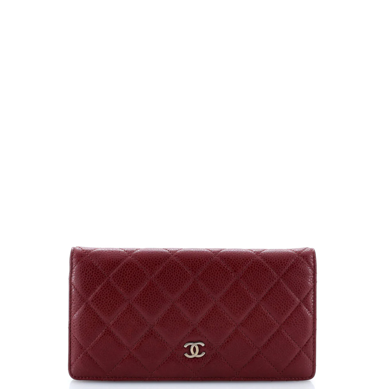 L-Yen Wallet Quilted Caviar - Deep Luxury
