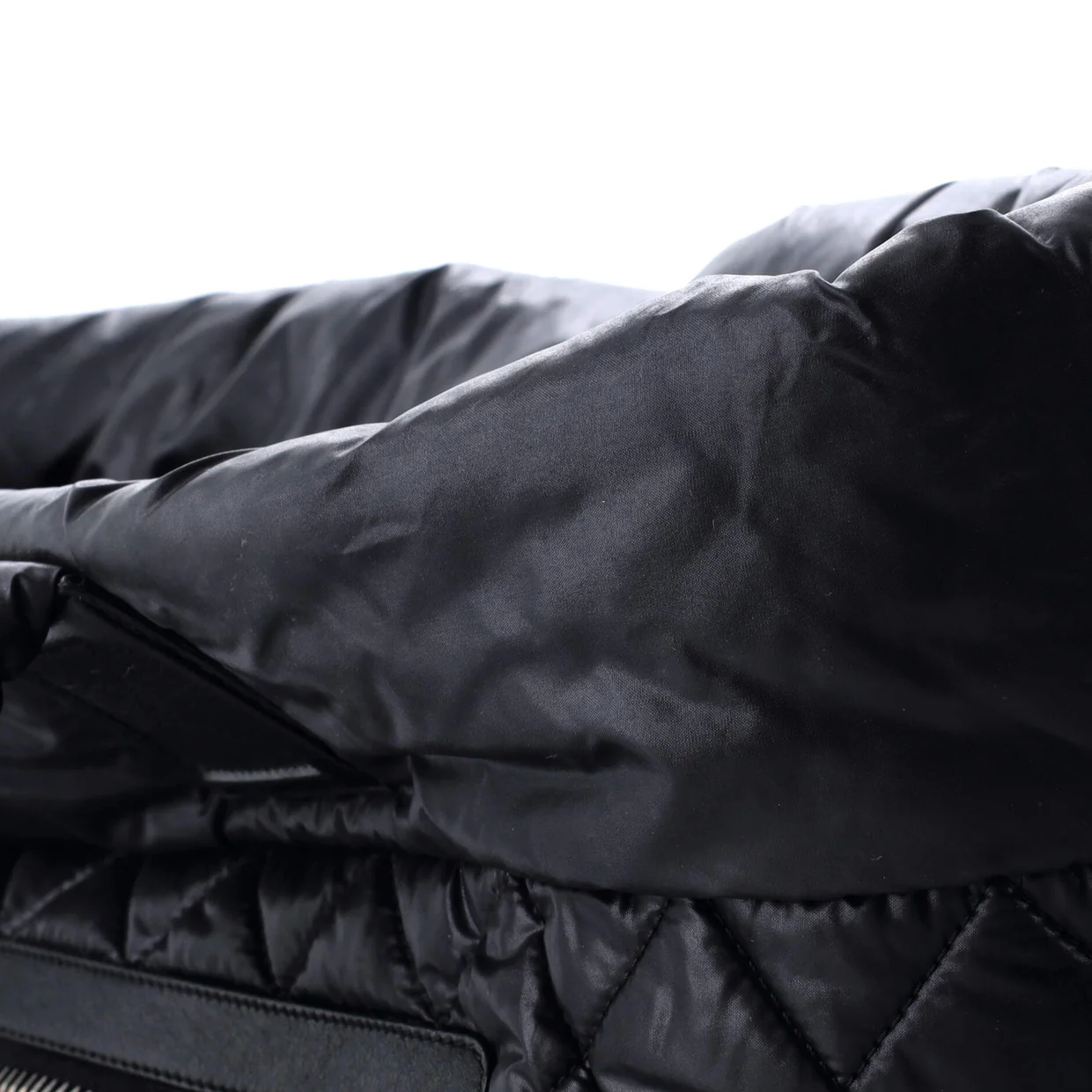 Coco Cocoon Zipped Tote Quilted Nylon Large - Deep Luxury