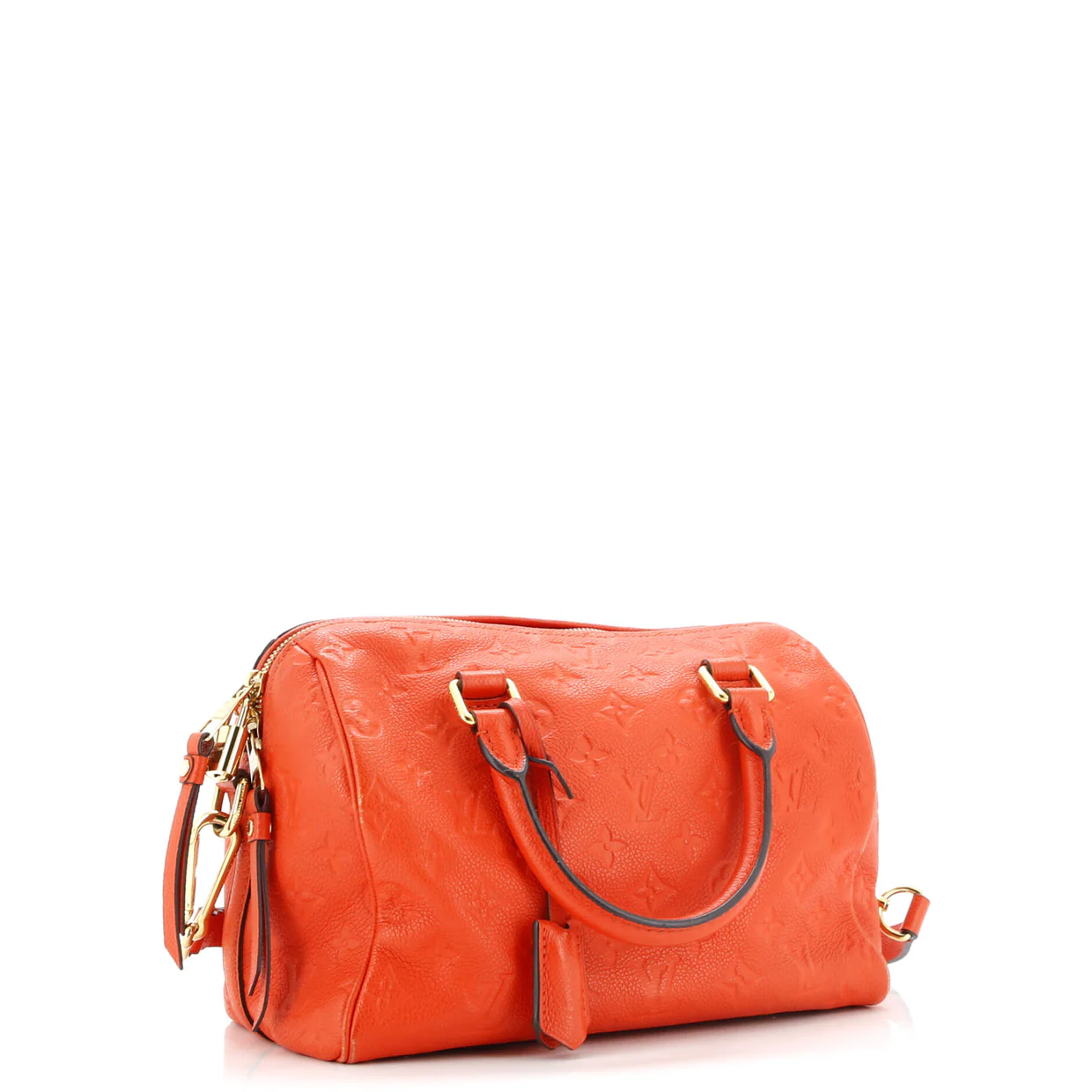 Speedy Bandouliere Bag Monogram Empreinte Leather 25 - Deep Luxury