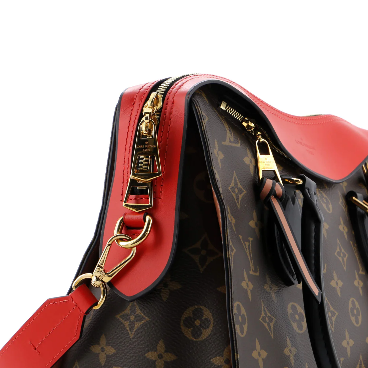 Tuileries Handbag Monogram Canvas with Leather - Deep Luxury