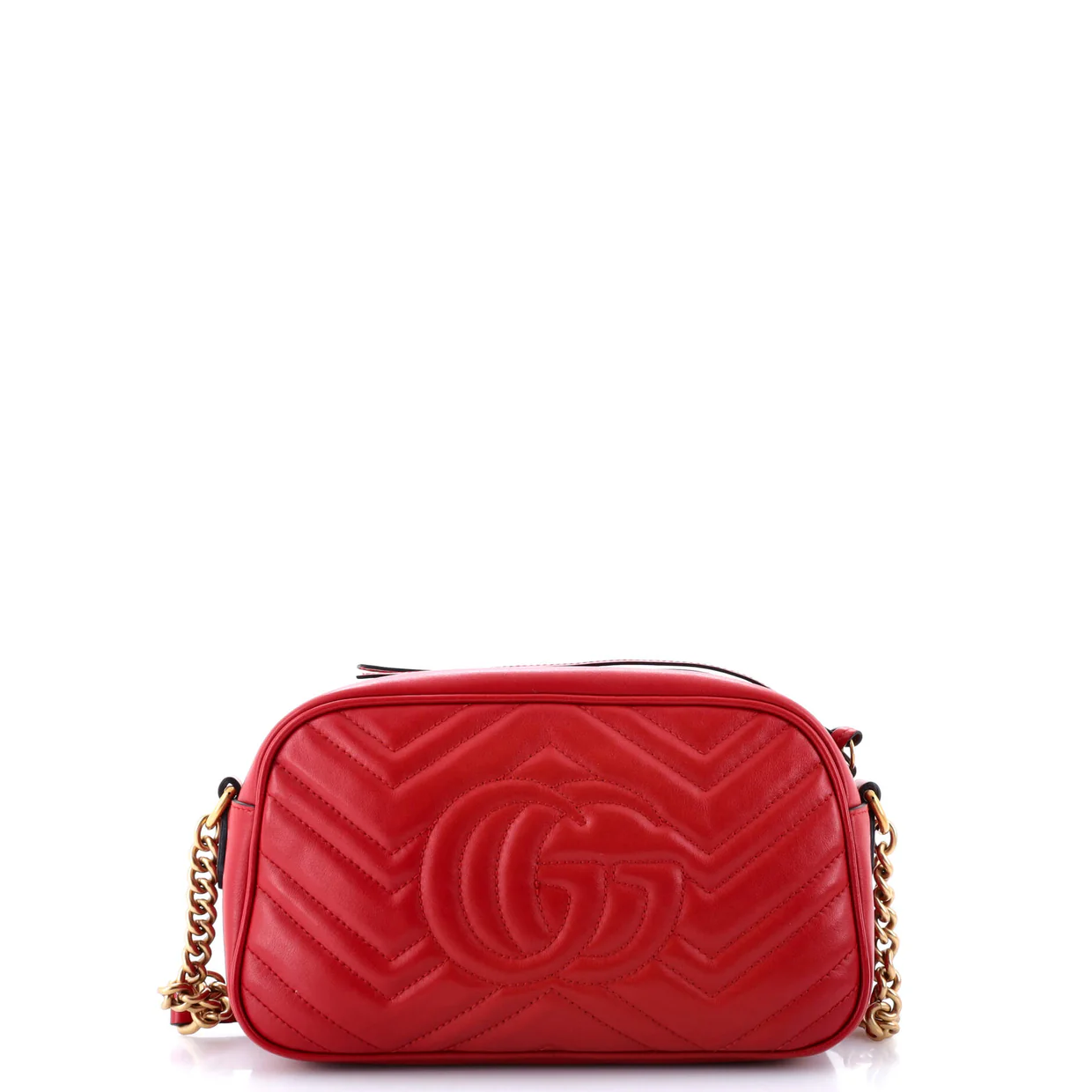 GG Marmont Shoulder Bag Matelasse Leather Small - Deep Luxury