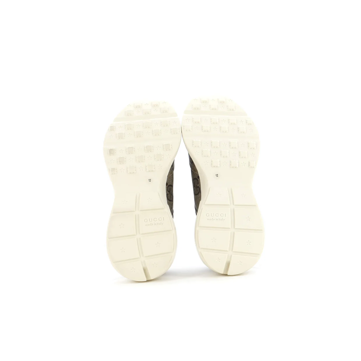 Rhyton Sneakers Jumbo GG Coated Canvas - Deep Luxury