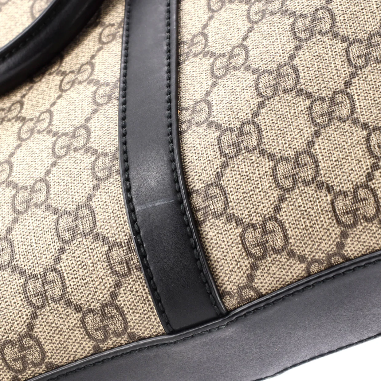 Convertible Zip Around Briefcase GG Coated Canvas Medium - Deep Luxury