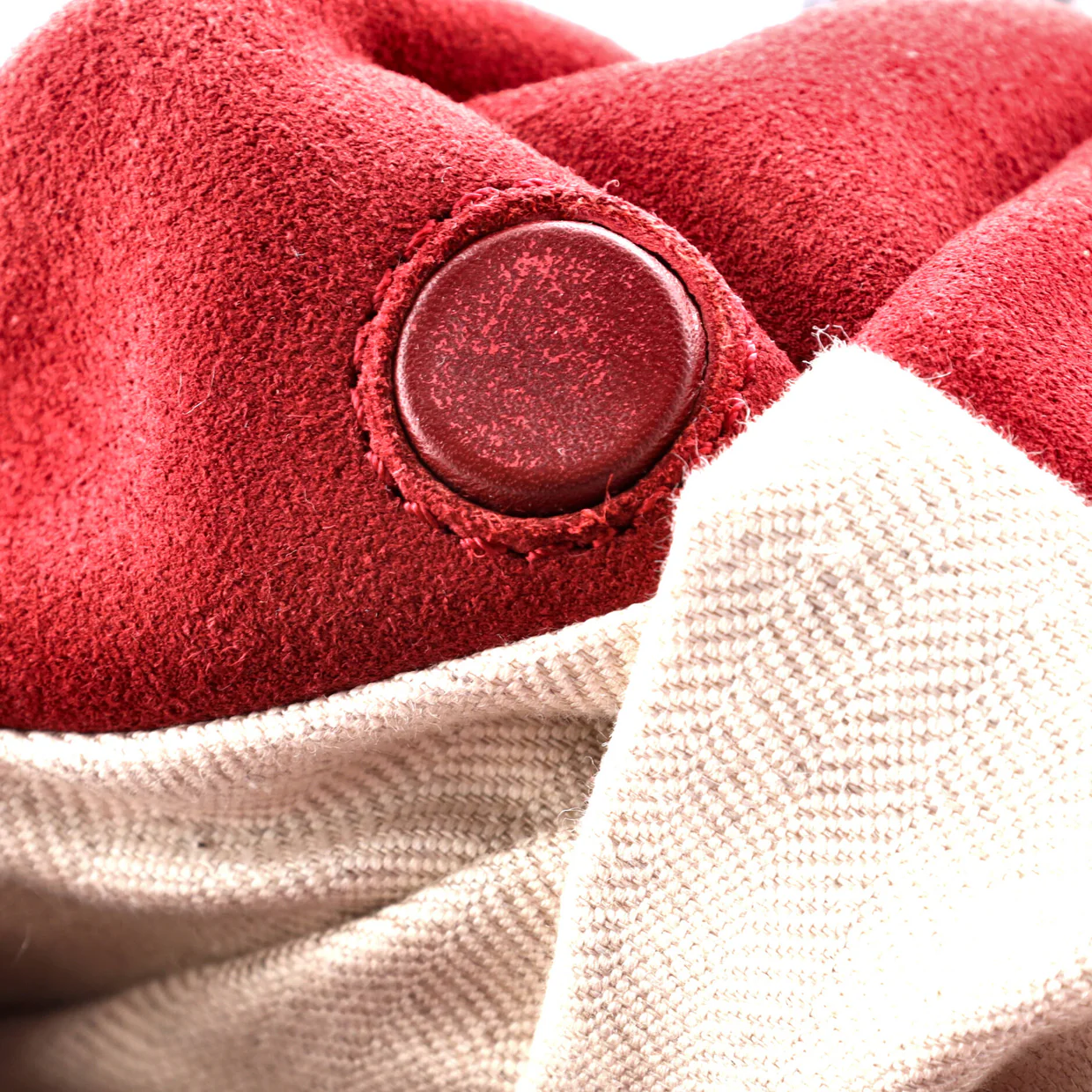 Bounce Bag Suede and Leather Small - Deep Luxury