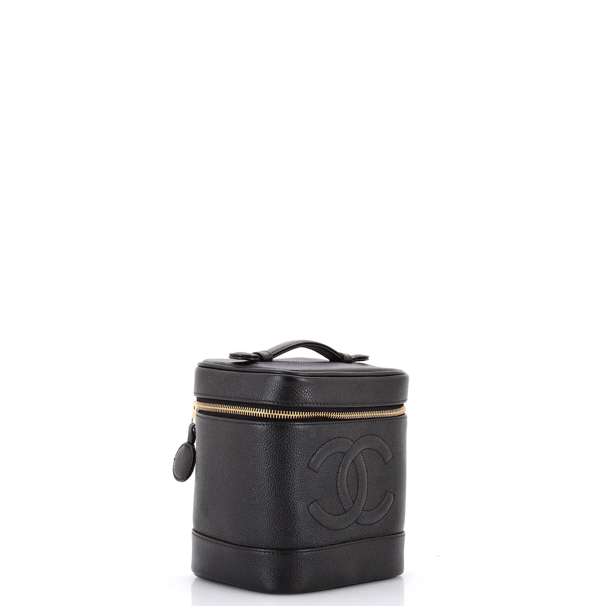 Vintage Timeless Cosmetic Case Caviar Tall - Deep Luxury
