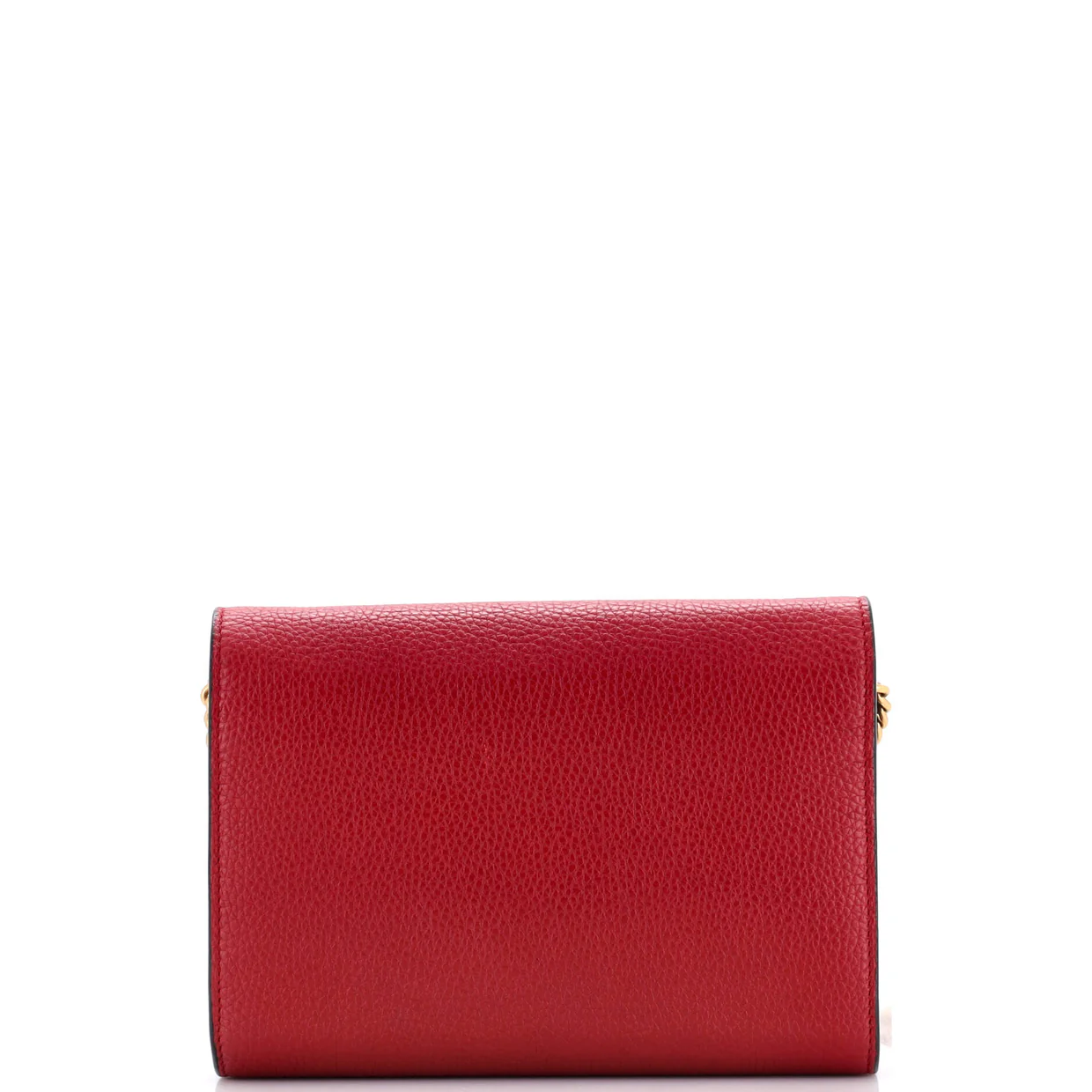 GG Marmont Chain Wallet Leather Mini - Deep Luxury