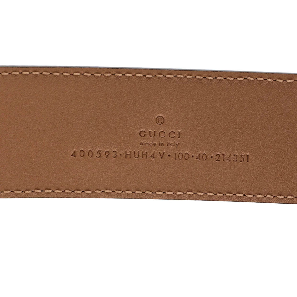 GG Marmont Belt GG Coated Canvas Wide - Deep Luxury