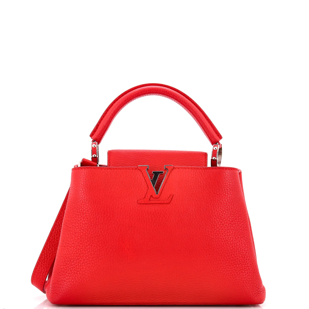 Capucines Bag Leather BB - Deep Luxury