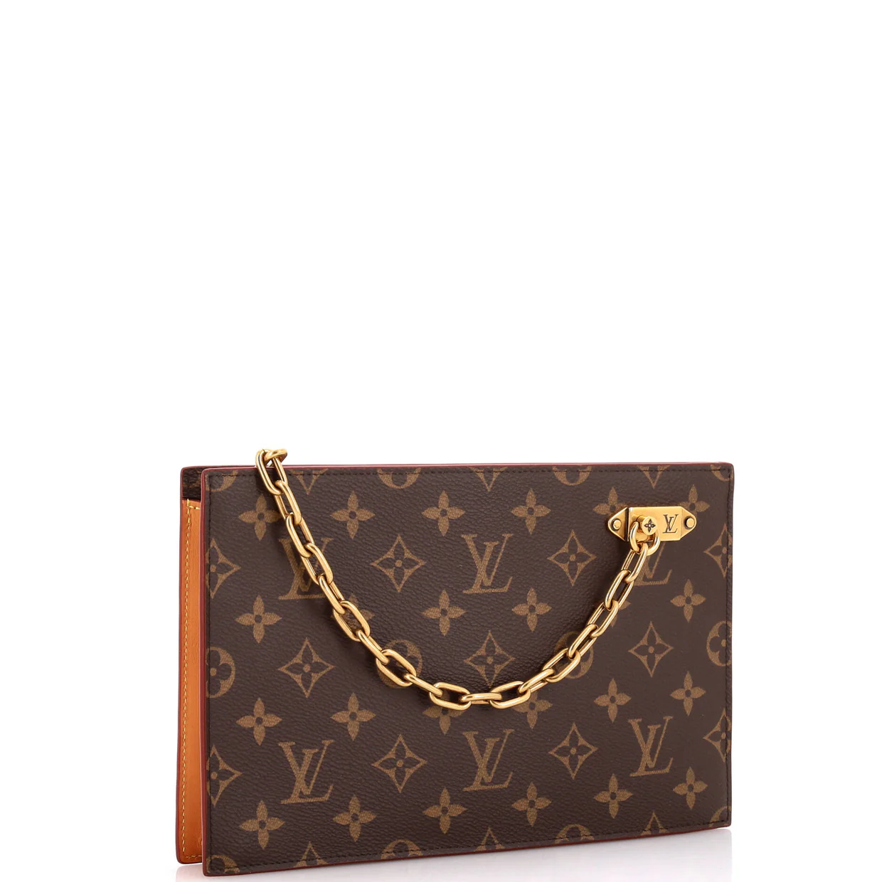 Legacy Chain Clutch Monogram Canvas - Deep Luxury