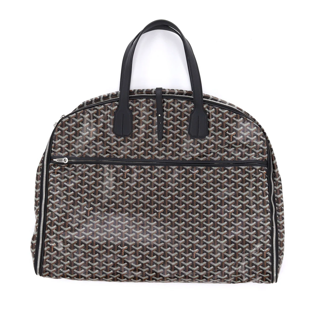 Mayfair Garment Bag Coated Canvas - Deep Luxury