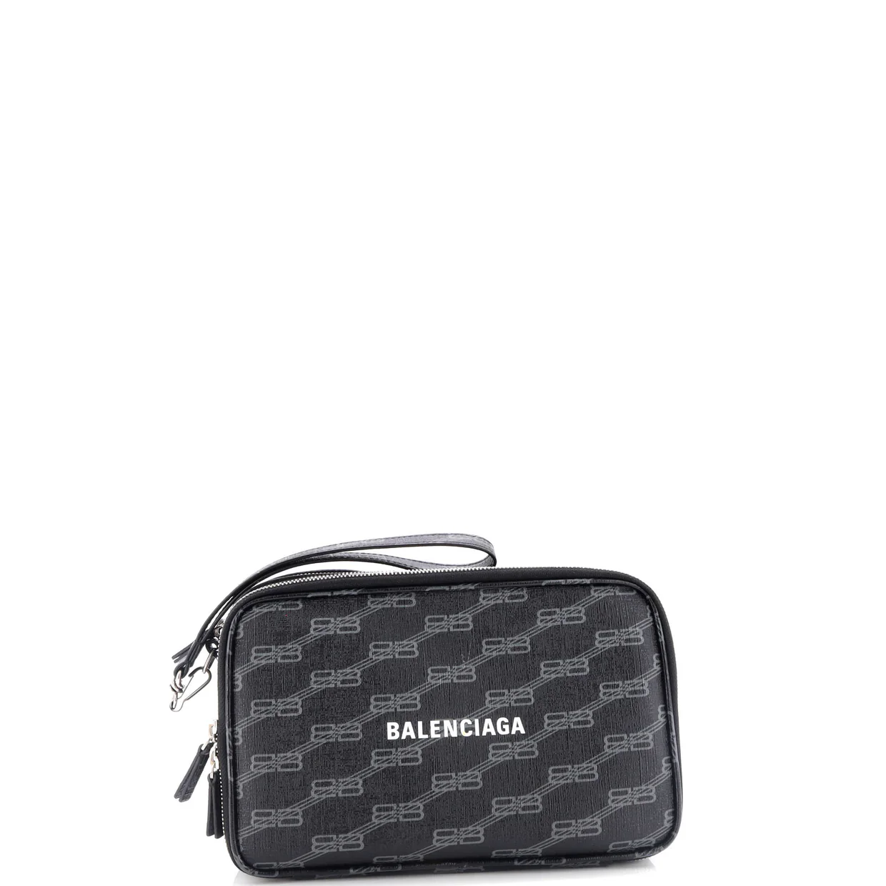 Signature Clutch Bag BB Monogram Coated Canvas - Deep Luxury