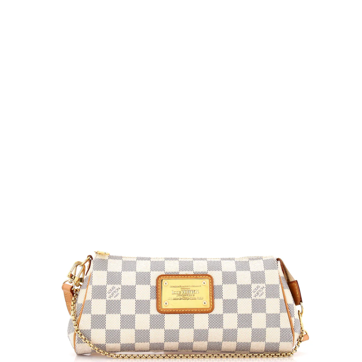 Eva Handbag Damier - Deep Luxury