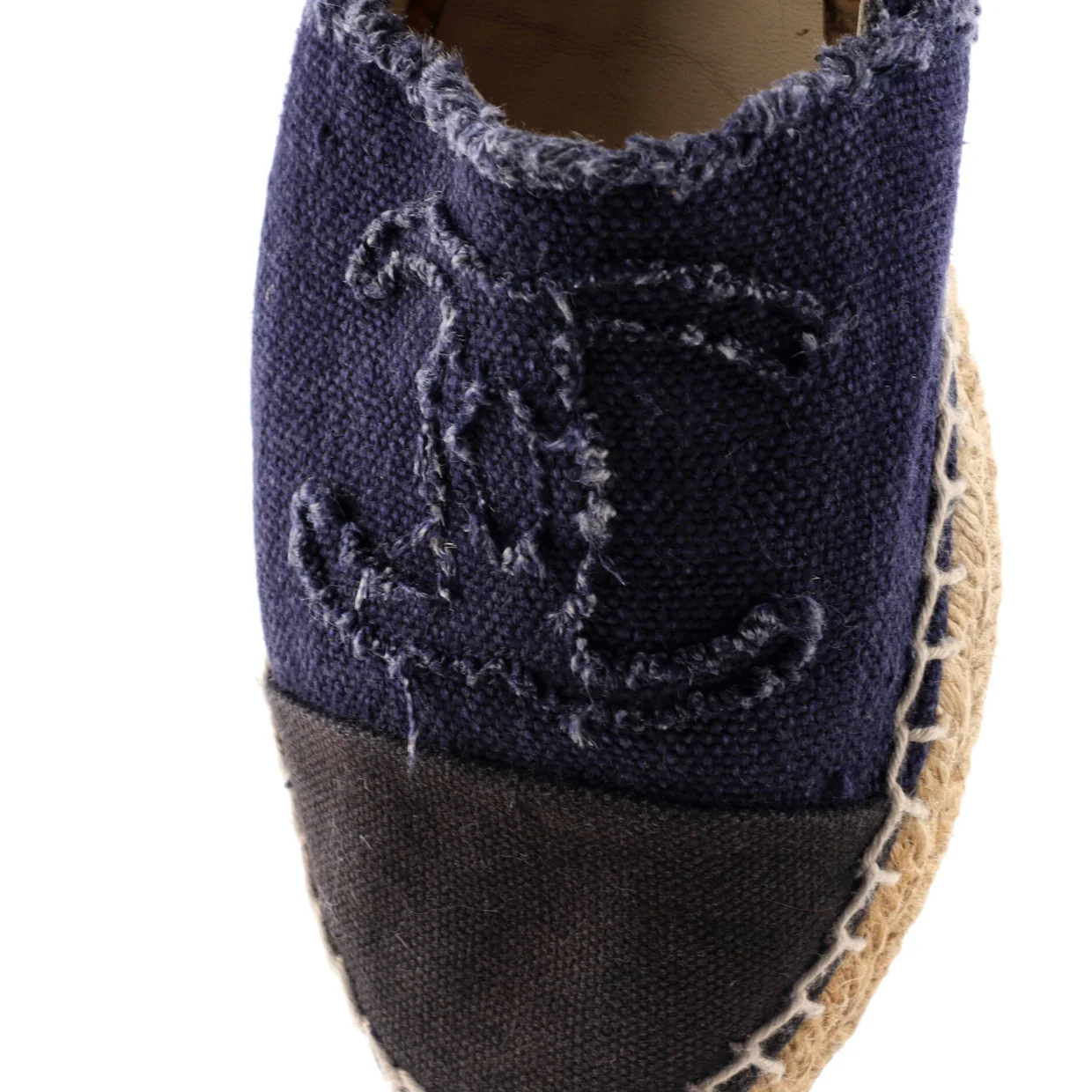 Women's CC Cap Toe Espadrilles Canvas - Deep Luxury