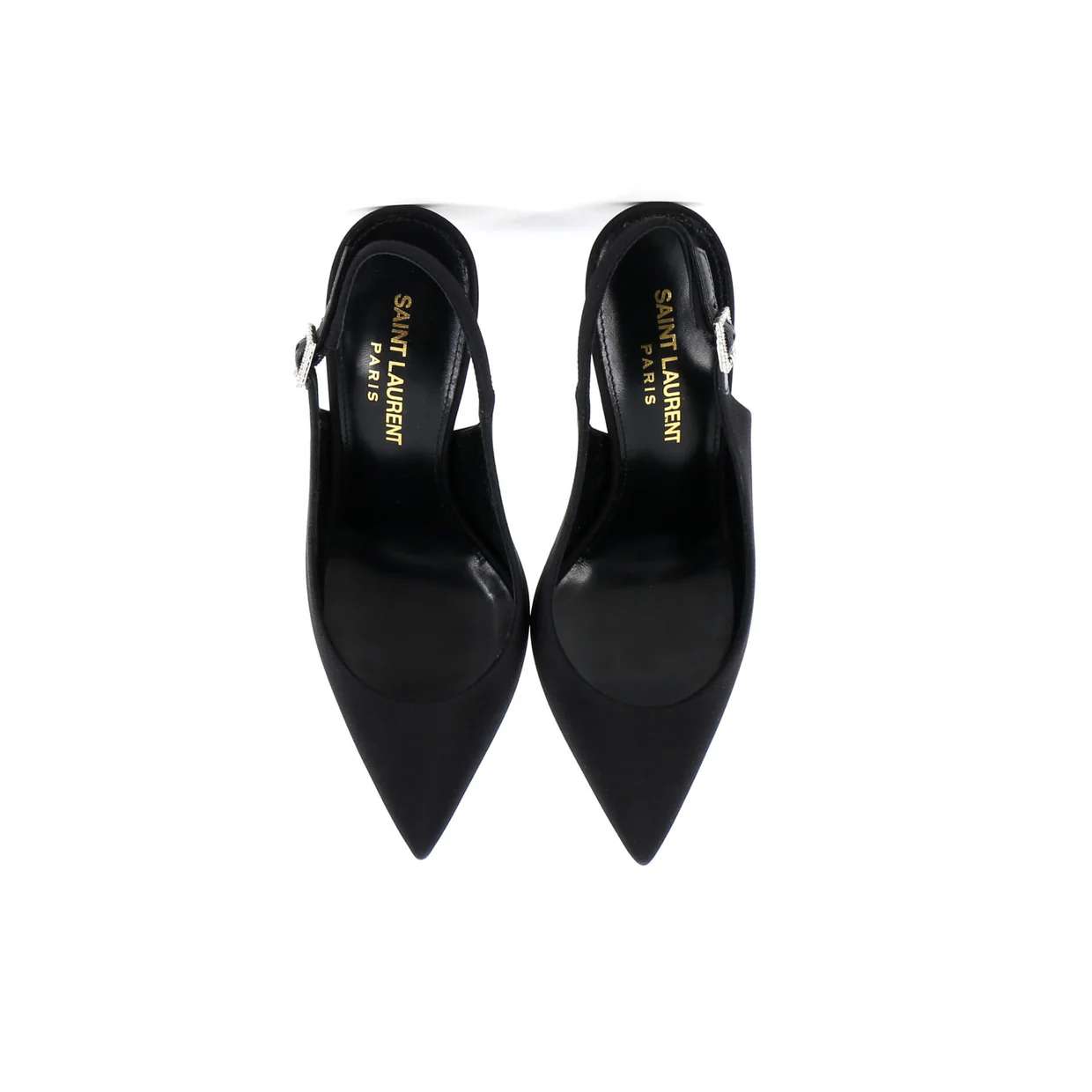 Women's Opyum Slingback Pumps Silk Crepe 110 - Deep Luxury