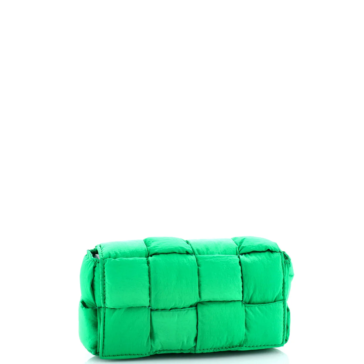 Cassette Belt Bag Padded Maxi Intrecciato Nylon Mini - Deep Luxury