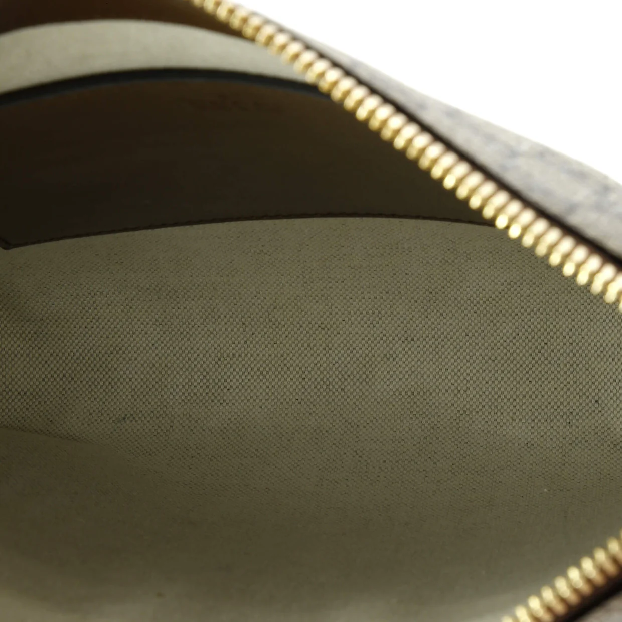 Interlocking G Patch Zip Messenger Bag GG Coated Canvas Small - Deep Luxury