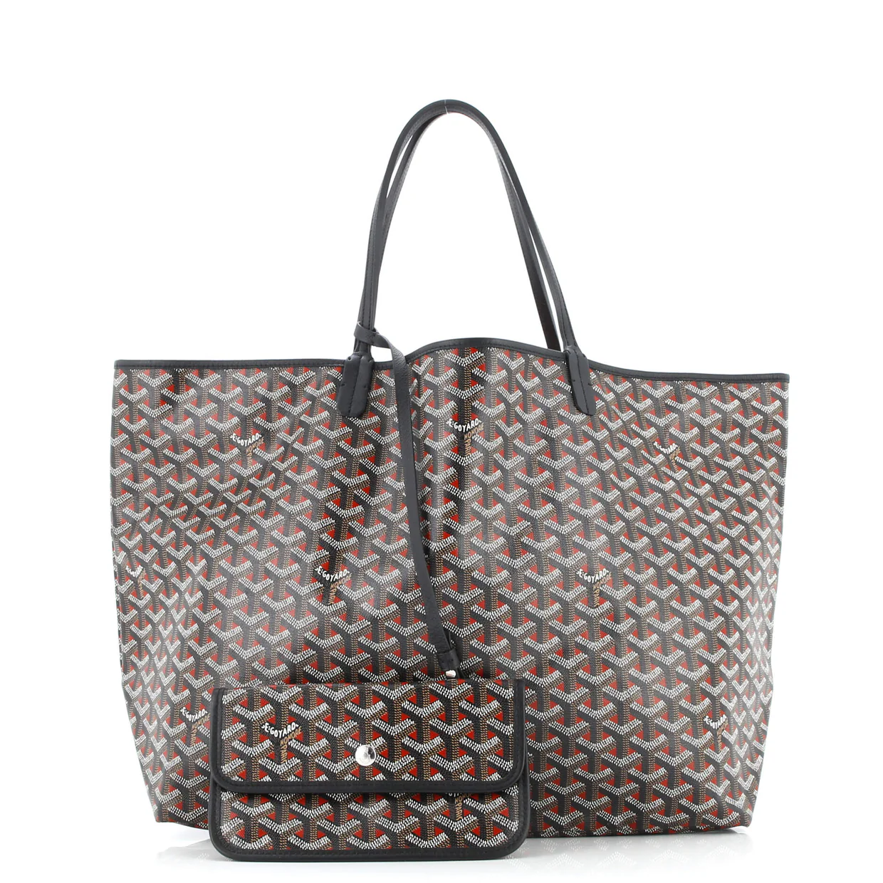Saint Louis Tote Claire Voie Coated Canvas GM - Deep Luxury